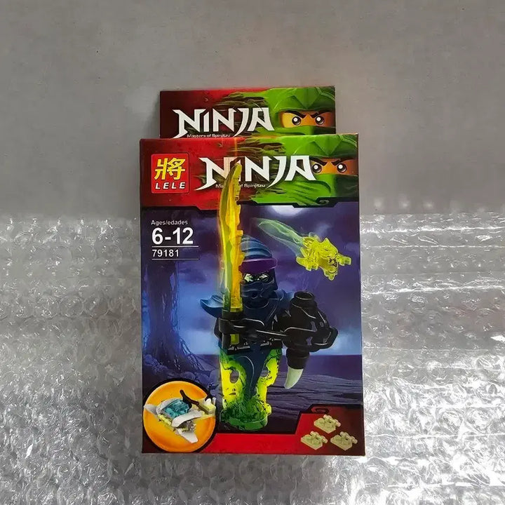 [BUNJANG] LELE Ninja Minifigure (Sealed) / LELE사 닌자 레고 미니피규어 미개봉품