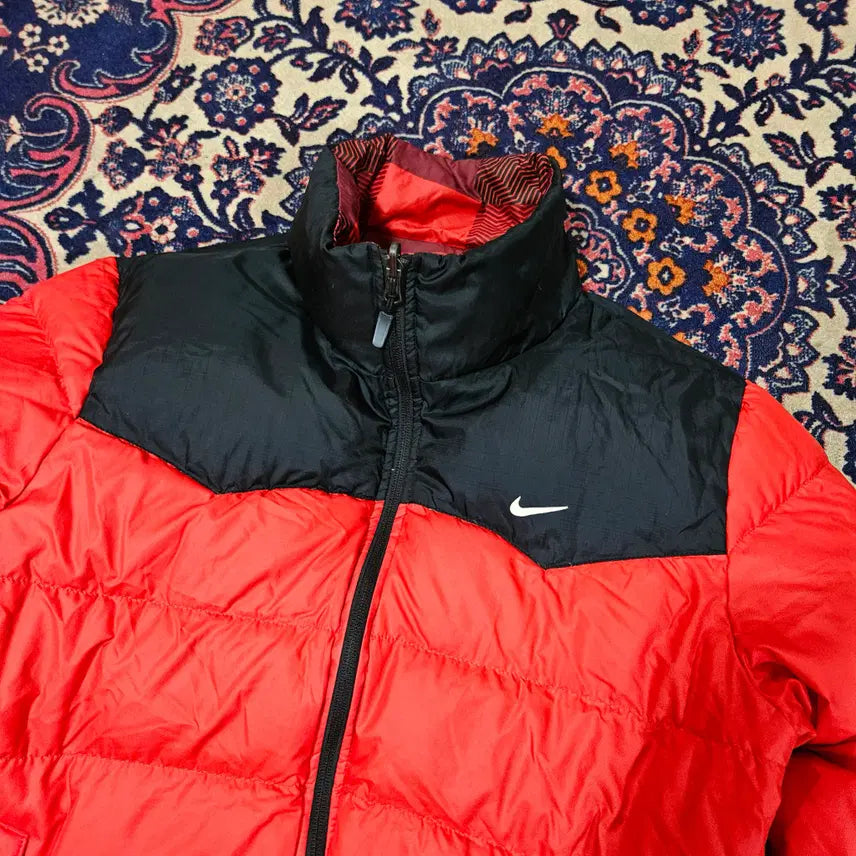 [BUNJANG] Nike Duck Down Reversible Small Logo Padded Jacket / 나이키(Nike) 덕다운 리버시블 스몰로고 패딩