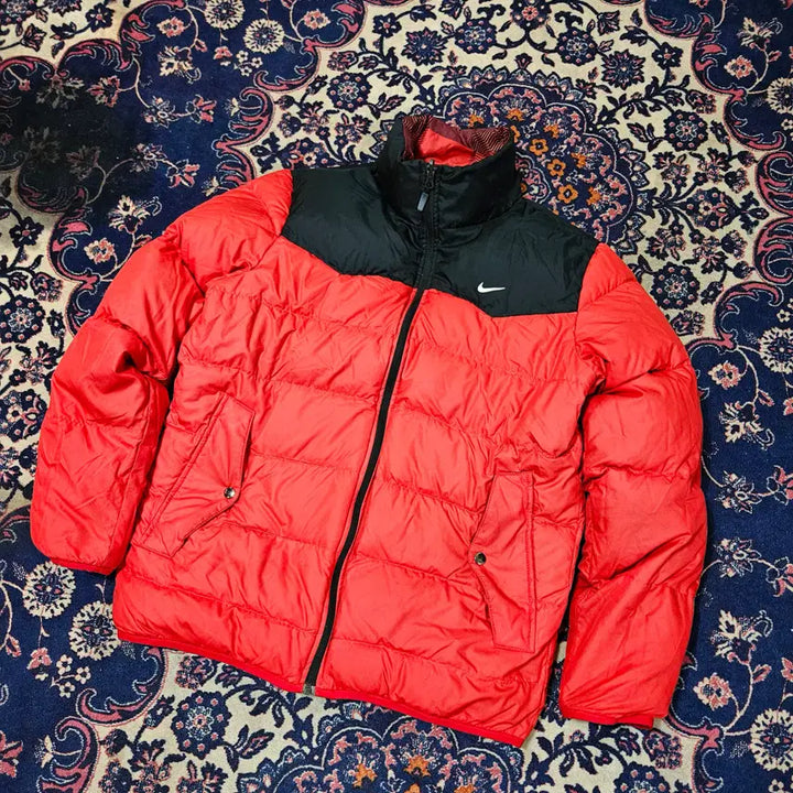 [BUNJANG] Nike Duck Down Reversible Small Logo Padded Jacket / 나이키(Nike) 덕다운 리버시블 스몰로고 패딩