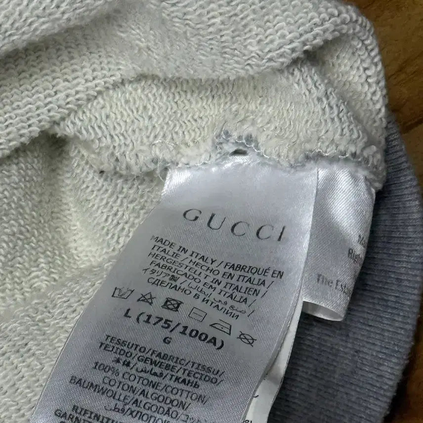 [BUNJANG] Gucci Cat Print Hoodie / 구찌 캣 프린트 후드티