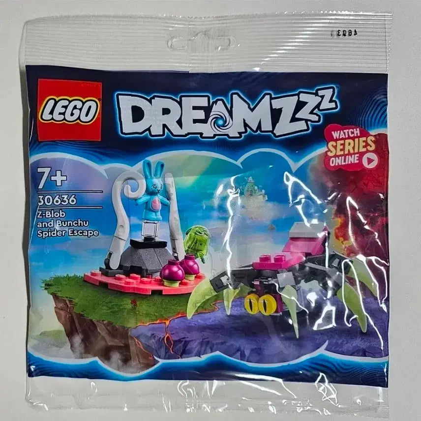 [BUNJANG] Lego 30636 Dreamzzz Z-Blob and Bunchu's Spider Polybag / [미개봉 MISB] 레고 폴리백 30636 드림즈 지블롭과 분추의 거미
