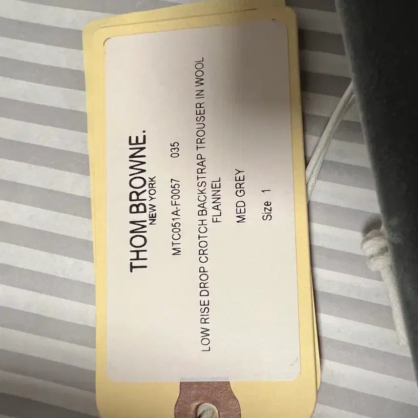 [BUNJANG] Thom Browne Flannel Pants / 톰브라운플란넬팬츠