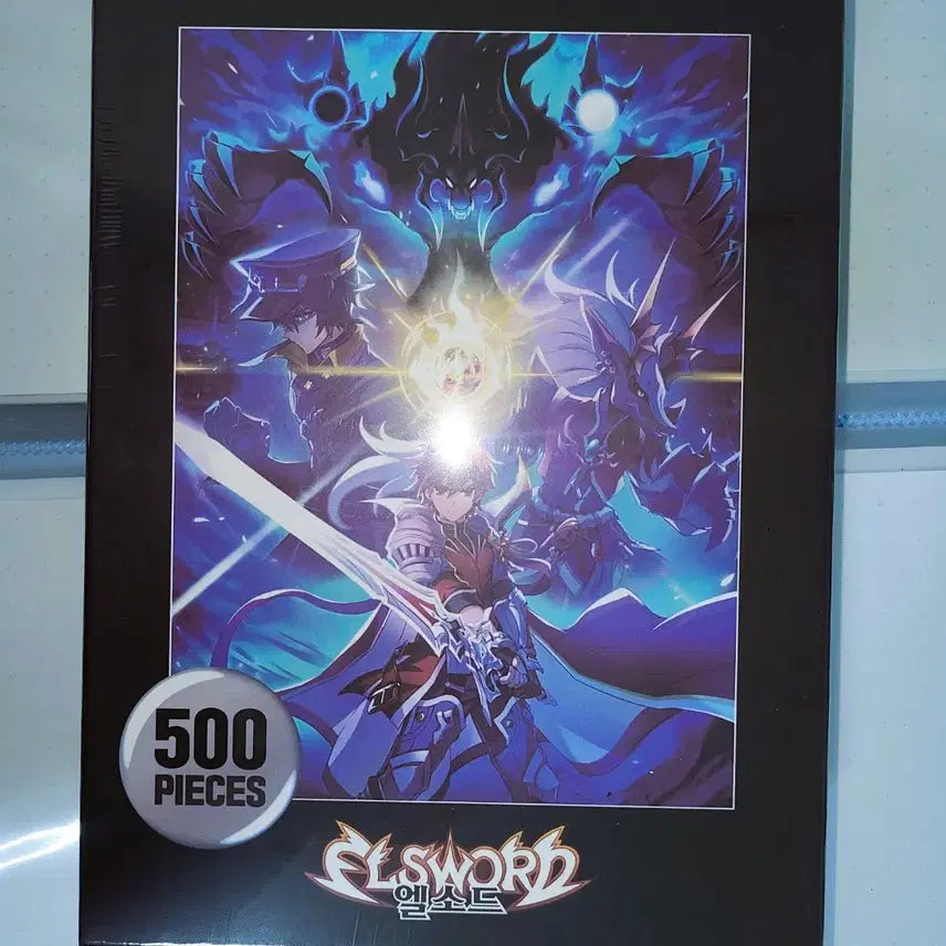 [BUNJANG] Elsword Frunium 500-Piece Jigsaw Puzzle / 엘소드 프뤼나움 500피스 직소퍼즐