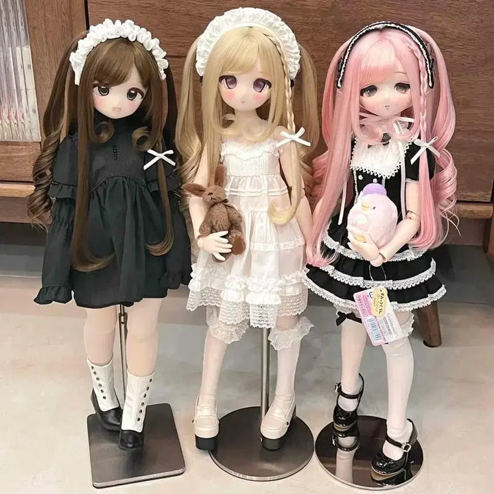 [BUNJANG] MDD Sweet Heart Perm Wig - Brown / MDD 8-9인치 스위트 하트 펌 가발 갈색 색상 판매합니다~