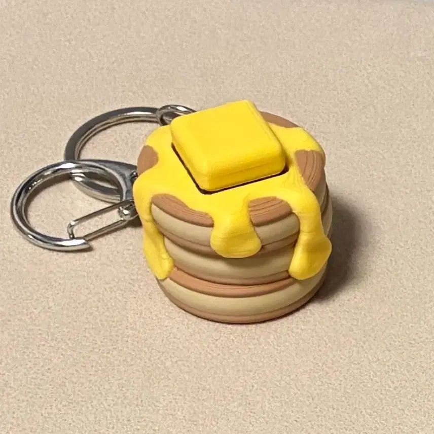 [BUNJANG] Pancake Clicker Keychain / 팬케이크 클리커 클릭커 키링