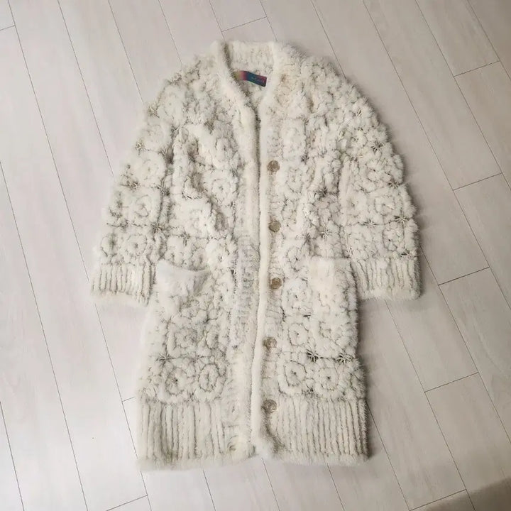 [BUNJANG] Sabatier Knitting Mink Cardigan / 사바티에 니팅밍크가디건