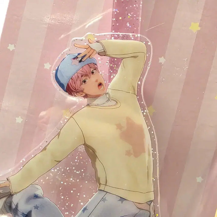 [BUNJANG] PLAVE Bambi HMV Unreleased Acrylic Stick Keyring / 미개봉)PLAVE 플레이브 플뿌우 아크릴 스틱 키링, hmv미공포  밤비