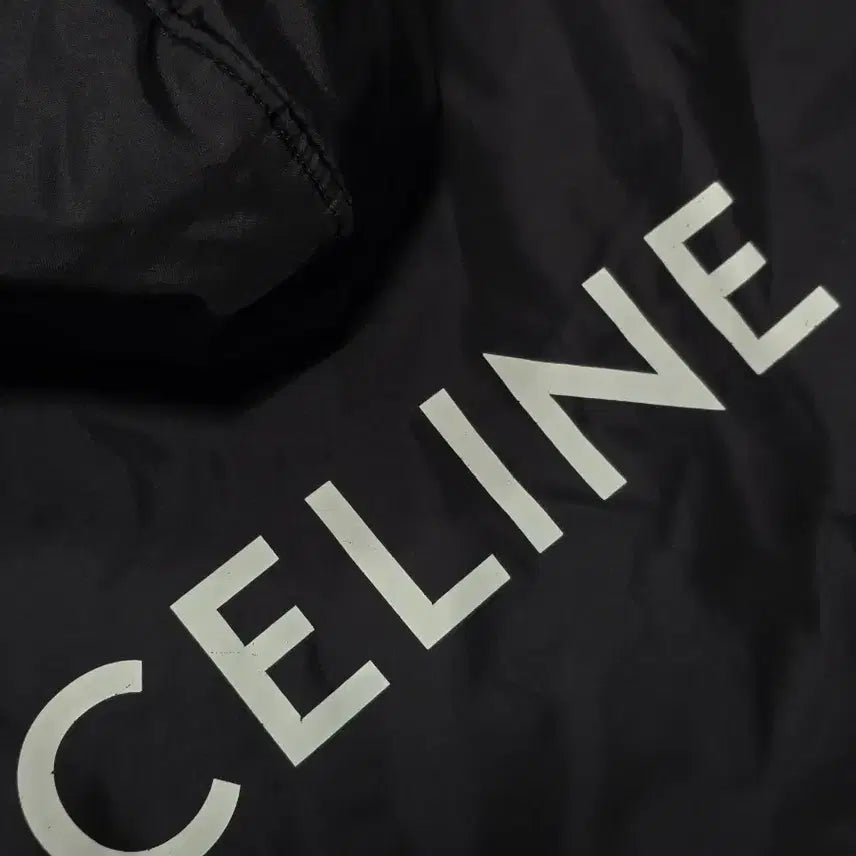[BUNJANG] Celine Nylon Varsity Hoodie Jacket / Celine 셀린느 백로고 나일론 바시티 후드 자켓