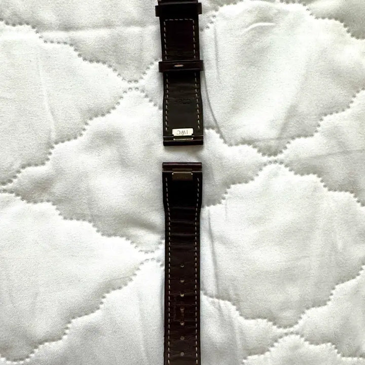 [BUNJANG] IWC Mark 20 Brown Leather Strap / IWC 마크20 정품 가죽 스트랩 브라운 이지엑스체인지