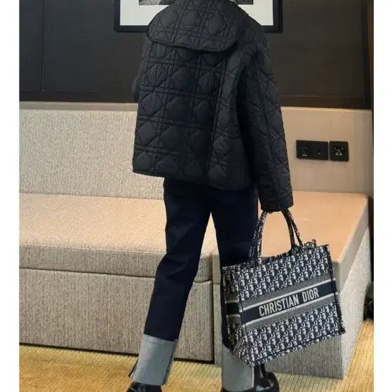 [BUNJANG] Cannage Padded Jacket / 까나쥬 패딩 쟈겟