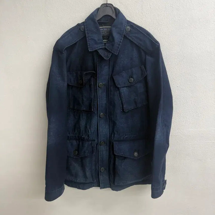 [BUNJANG] ZARA Men Denim Jacket / 자라 맨 데님 야상 점퍼 (M 40)