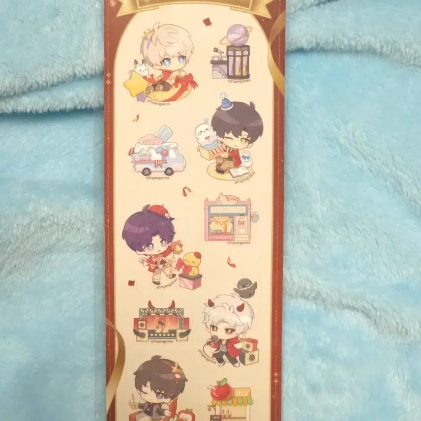 [BUNJANG] Love and Deepspace KFC Sticker / 러브앤딥스페이스 kfc 스티커 양도