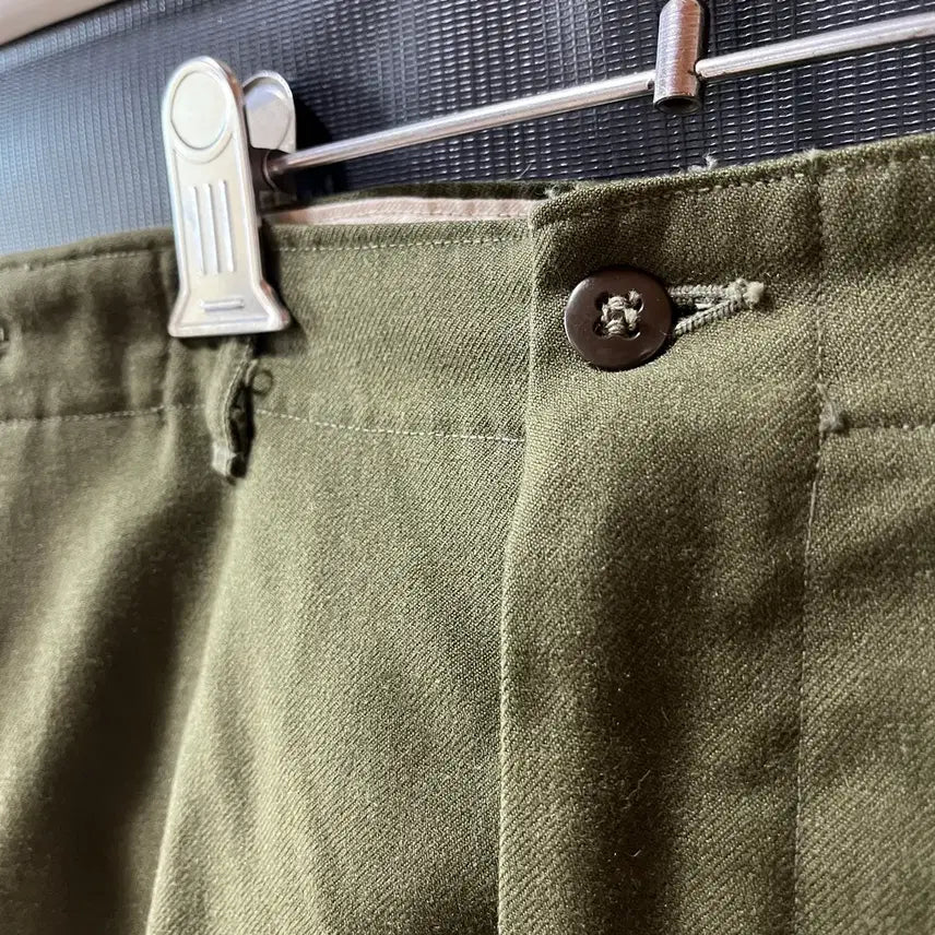 [BUNJANG] U.S. Army M51 Wool Gabardine Trousers / 1951s U.S. Army 울 개버딘 트라우저 (M51 era, 서비