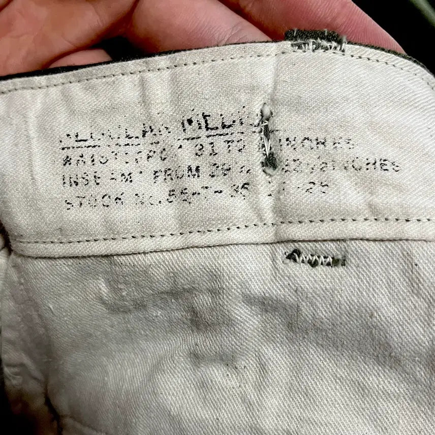 [BUNJANG] U.S. Army M51 Wool Gabardine Trousers / 1951s U.S. Army 울 개버딘 트라우저 (M51 era, 서비