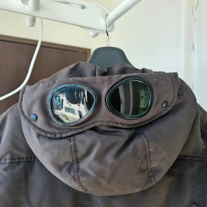 [BUNJANG] CP Company Brown Hooded Parka Jacket Size 95 / 씨피컴퍼니 롱패딩 야상형 자켓 팔아요 cp 95
