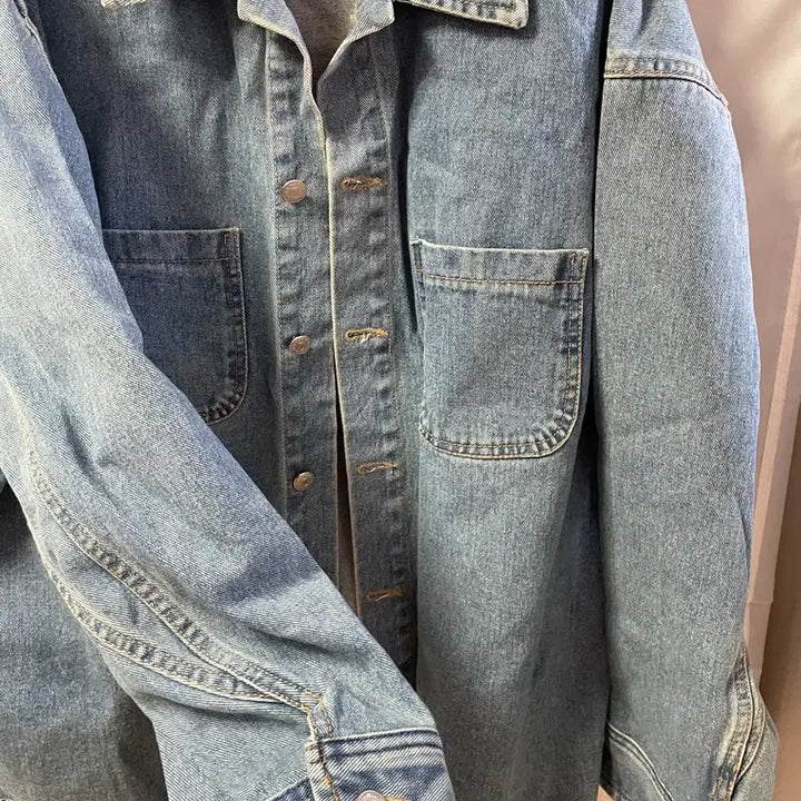 [BUNJANG] Hanayeon Denim Jacket / 하나언니 데님 자켓