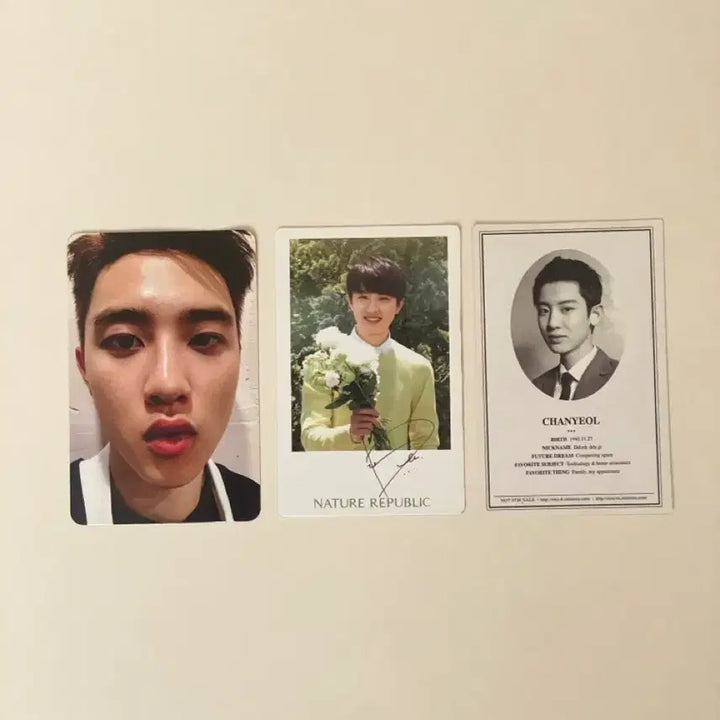 [BUNJANG] EXO D.O. Chanyeol Bundle Set Photocard / 엑소 디오 찬열 포카 일괄 코코밥 네이처 늑미