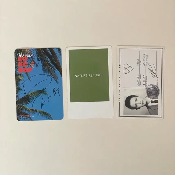 [BUNJANG] EXO D.O. Chanyeol Bundle Set Photocard / 엑소 디오 찬열 포카 일괄 코코밥 네이처 늑미