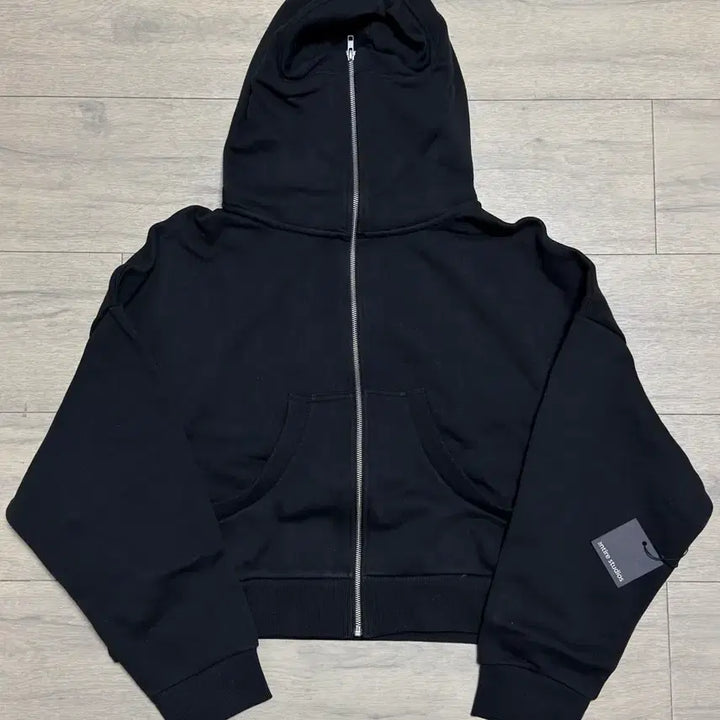 [BUNJANG] Entire Studios Hooded Zip-up (Black, Size S) / 엔타이어스튜디오 후드집업