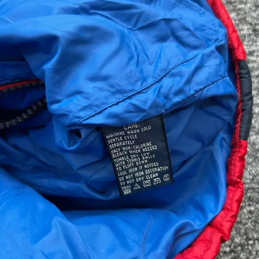 [BUNJANG] Polo Ralph Lauren Big Pony Red Padded Vest S / 폴로 랄프로렌 빅포니 레드 패딩 조끼 S