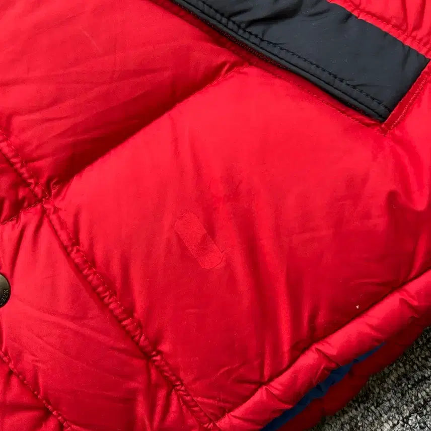 [BUNJANG] Polo Ralph Lauren Big Pony Red Padded Vest S / 폴로 랄프로렌 빅포니 레드 패딩 조끼 S