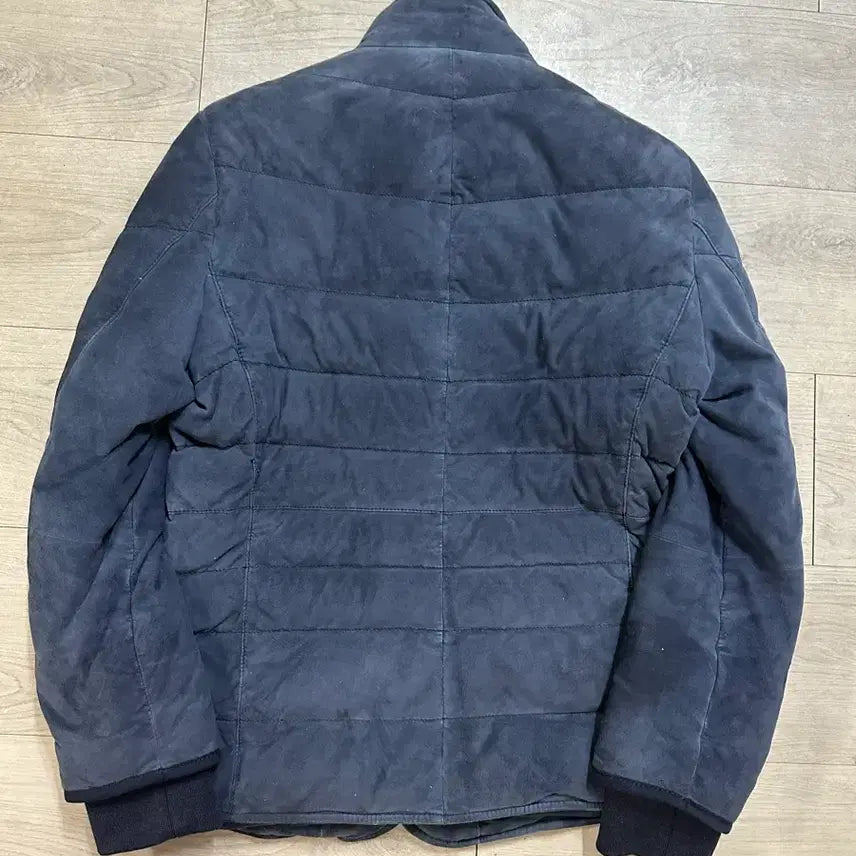 [BUNJANG] Rogatis Collection Real Suede Goose Down Jacket / 로가디스 컬렉션 리얼 스웨이드 구스다운 자켓 100사이즈