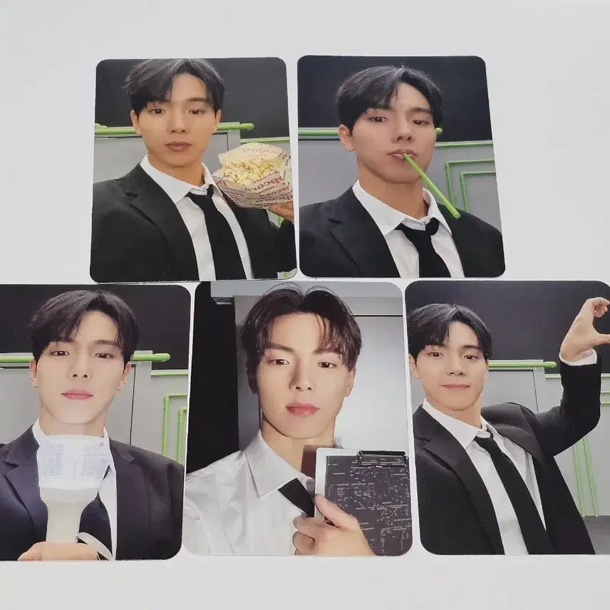 [BUNJANG] MONSTA X Shownu Photocard Bundle Set / 몬스타엑스 셔누 포카 세트