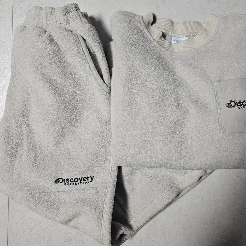 [BUNJANG] Discovery Kids Fleece Set / 디스커버리키즈 후리스상하