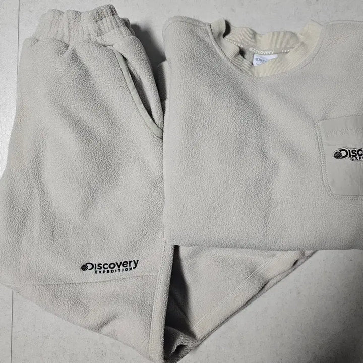 [BUNJANG] Discovery Kids Fleece Set / 디스커버리키즈 후리스상하