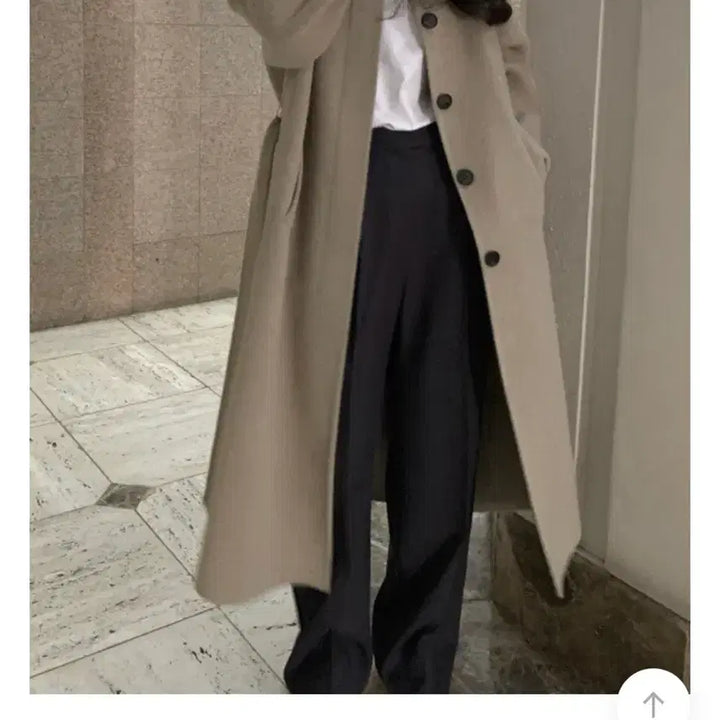 [BUNJANG] Obedon Beige Long Coat / 오브던 베이지 롱코트 (알파 캐시 롱코트)_아담