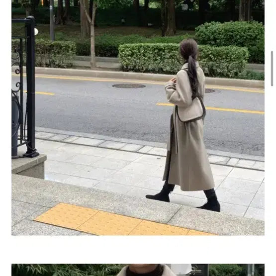 [BUNJANG] Obedon Beige Long Coat / 오브던 베이지 롱코트 (알파 캐시 롱코트)_아담