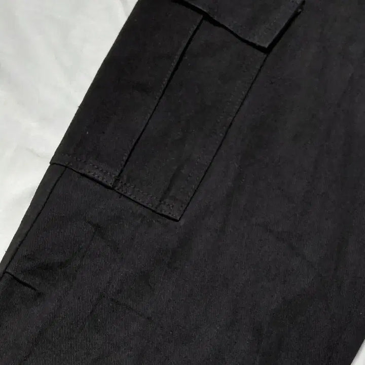 [BUNJANG] MANFINITY Black Cargo Pants (Size 34) / [SIZE 34] 맨피니티 블랙 카고 팬츠