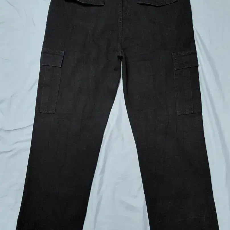[BUNJANG] MANFINITY Black Cargo Pants (Size 34) / [SIZE 34] 맨피니티 블랙 카고 팬츠