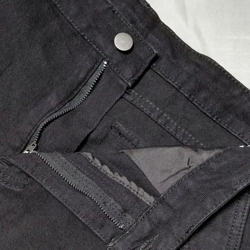 [BUNJANG] MANFINITY Black Cargo Pants (Size 34) / [SIZE 34] 맨피니티 블랙 카고 팬츠