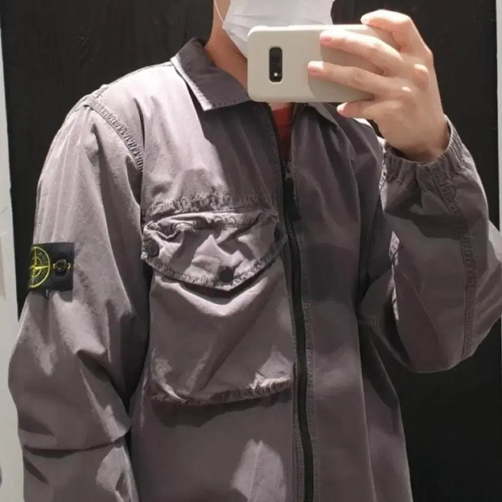[BUNJANG] Stone Island Overshirt / 스톤아일랜드 오버셔츠