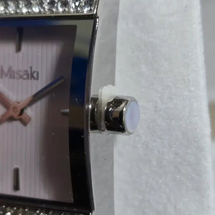 [BUNJANG] Monae Misaki Pearl Bracelet Watch Full Package / 모나코 미사키 미사용 진주 팔찌 시계 풀박스