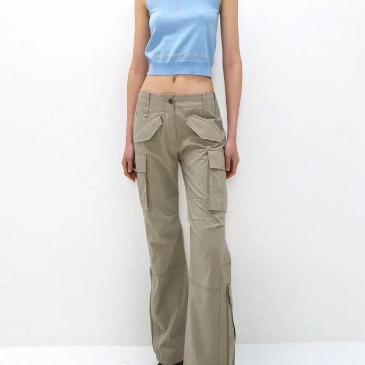 [BUNJANG] S/E/O Slim Pocket Pants Khaki / (새상품) S/E/O SLIM POCKET PANTS KHAKI