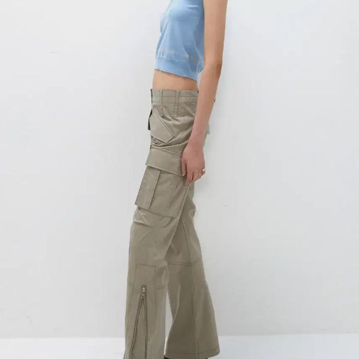 [BUNJANG] S/E/O Slim Pocket Pants Khaki / (새상품) S/E/O SLIM POCKET PANTS KHAKI