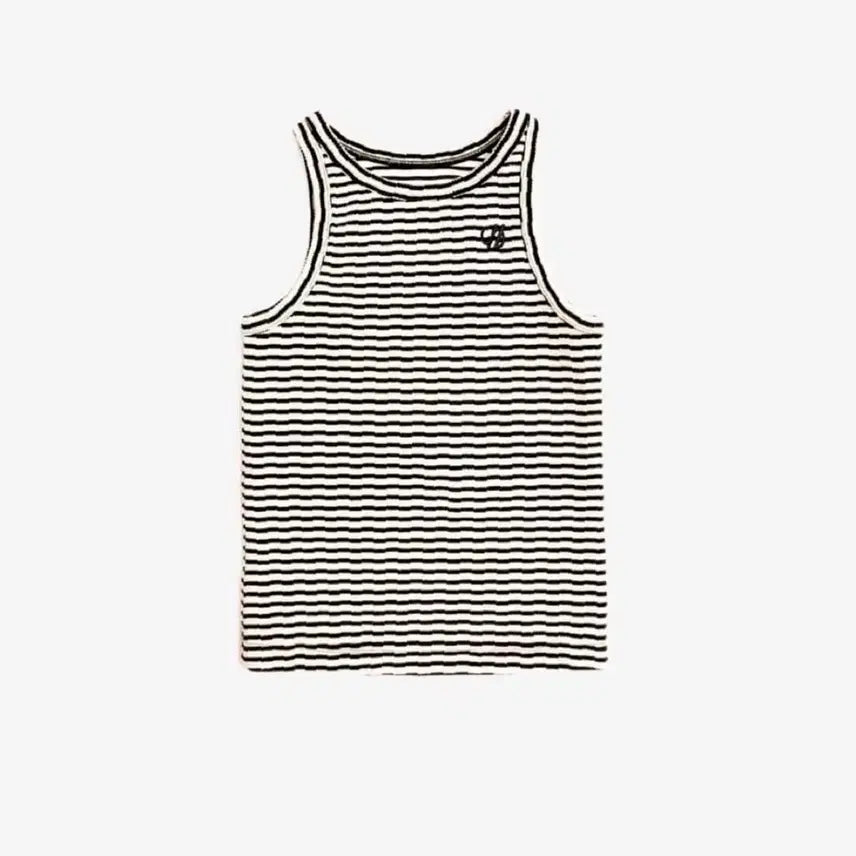 [BUNJANG] S/E/O Striped Tank Top Black / (새상품) S/E/O STRIPED TANK TOP BLACK