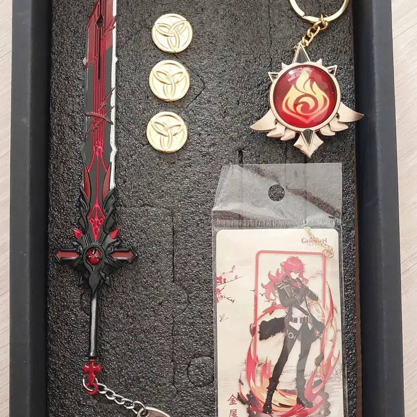 [BUNJANG] Genshin Impact Diluc Goods / [즉시발송, 무료배송] 원신 다이루크(Diluc) 굿즈