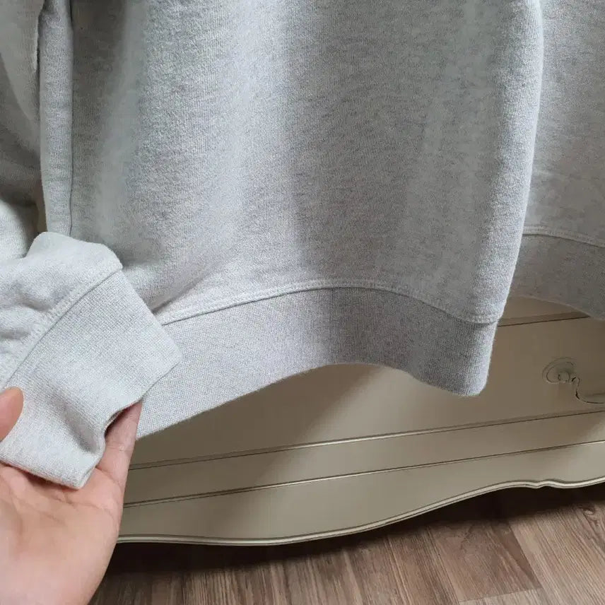 [BUNJANG] Brunch Oatmeal Fleece Sweatshirt / br 브런치 기모 맨투맨 (오트밀 색상)