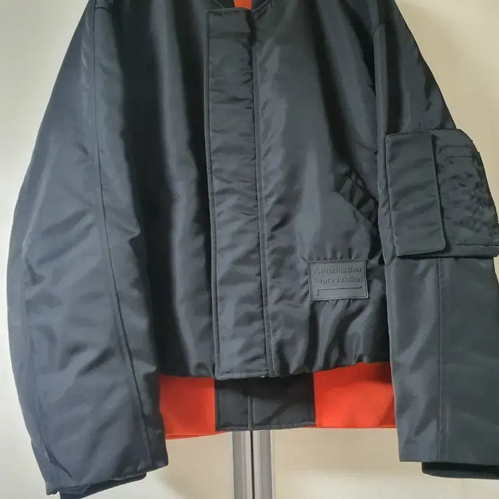 [BUNJANG] Solid Homme MA-1 Jacket Black (Size 48) / 솔리드옴므 MA 1 마원 블랙 48사이즈