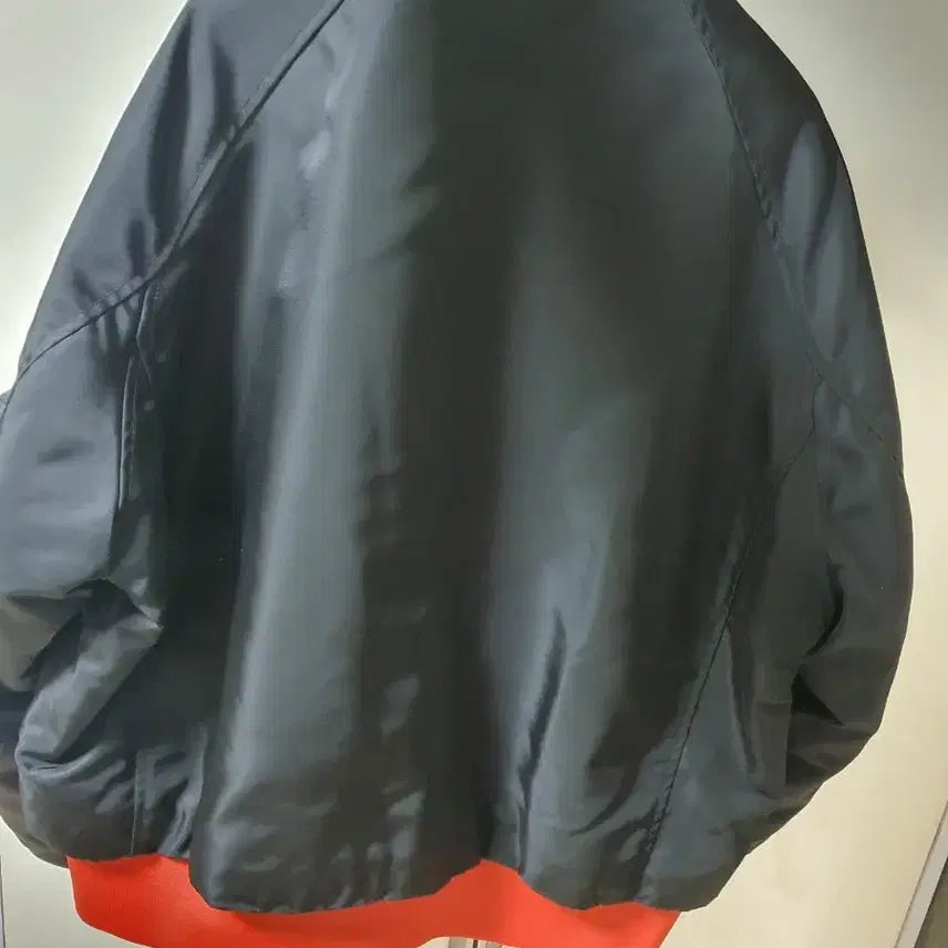 [BUNJANG] Solid Homme MA-1 Jacket Black (Size 48) / 솔리드옴므 MA 1 마원 블랙 48사이즈