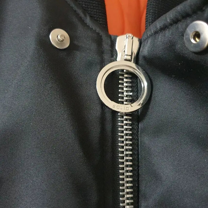 [BUNJANG] Solid Homme MA-1 Jacket Black (Size 48) / 솔리드옴므 MA 1 마원 블랙 48사이즈