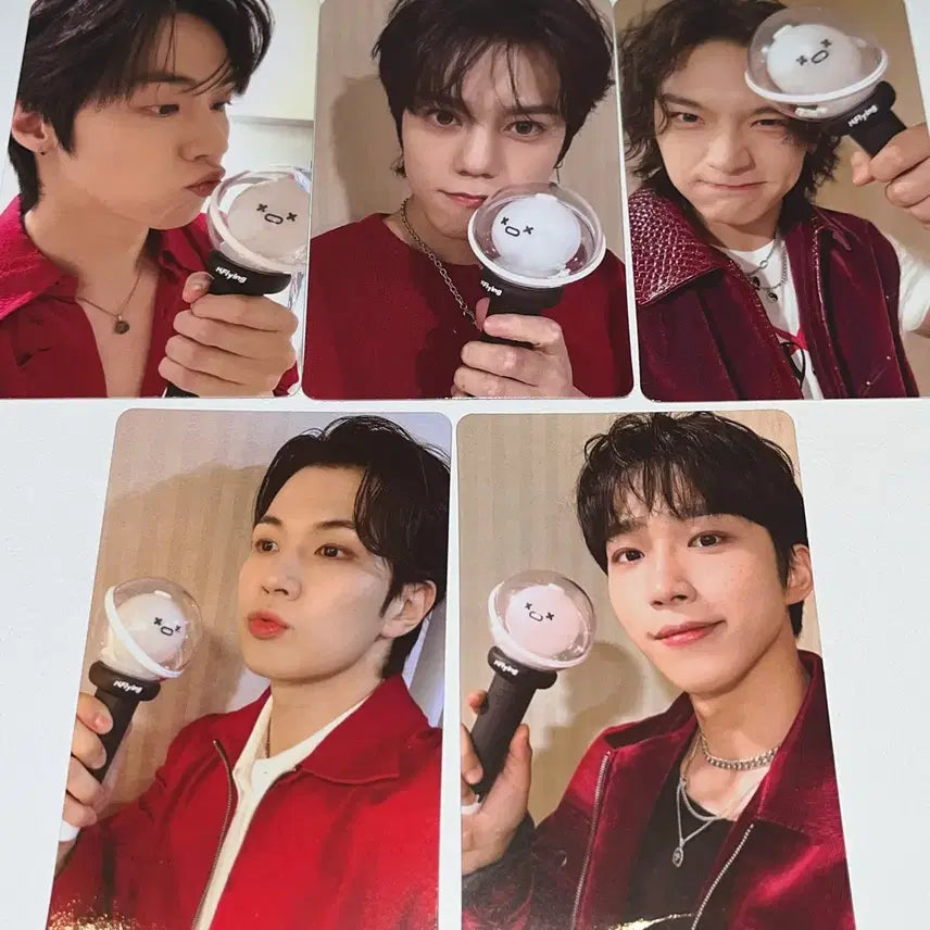 [BUNJANG] N.Flying Official Lightstick Ver. 2 Photocard Bundle Set / 엔피봉2 엔플라잉 응원봉 포카 일괄