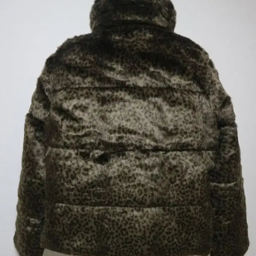 [BUNJANG] Leopard Fur Jacket / 아베크롬비 레오파드 퍼  점퍼