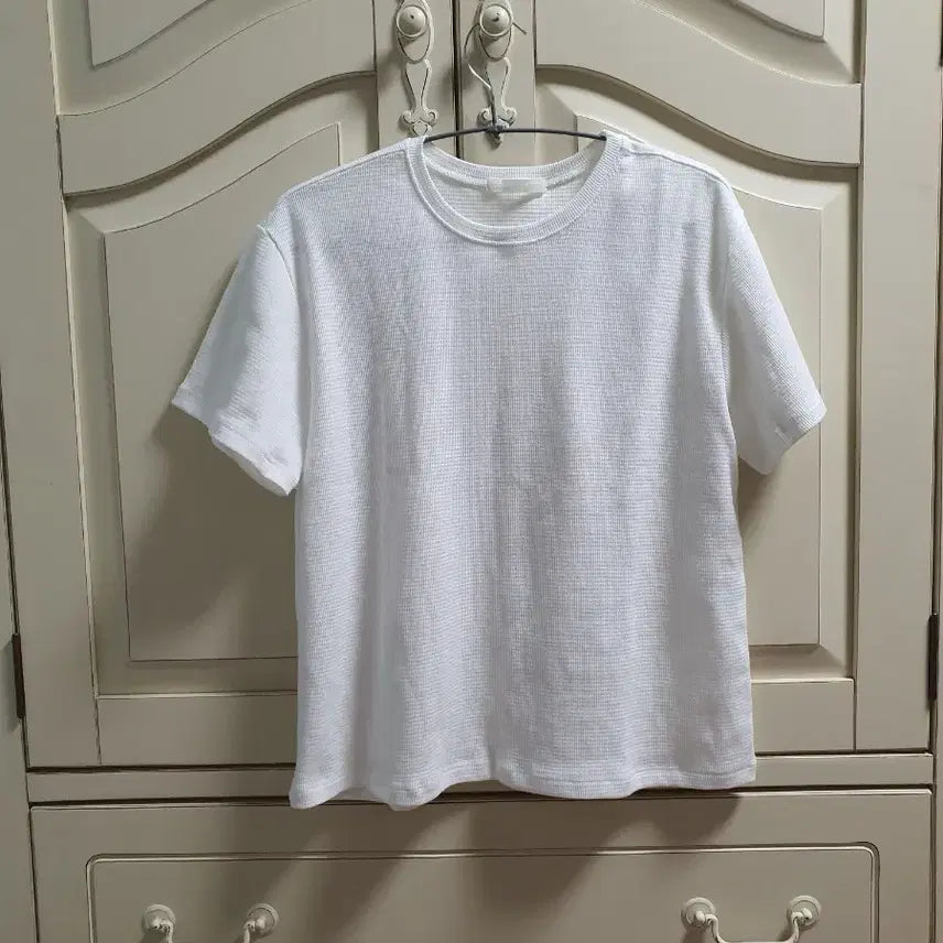 [BUNJANG] Self-Service Waffle T-Shirt / 셀프서비스 와플티셔츠 (새제품)