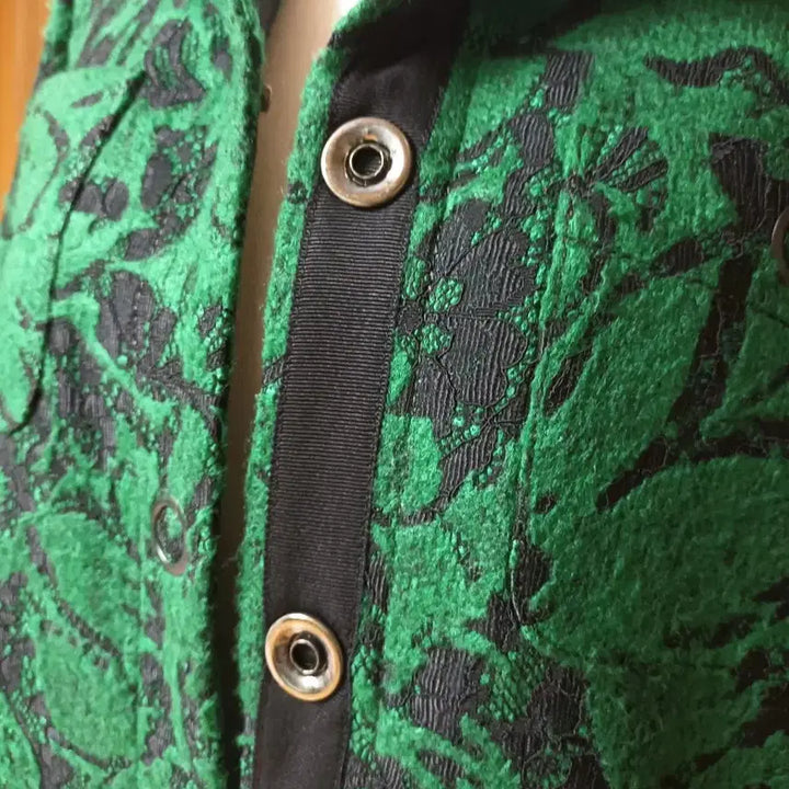 [BUNJANG] Bruda Moon Floral Pattern Coat / 브루다문 패턴 코트 55반~66초