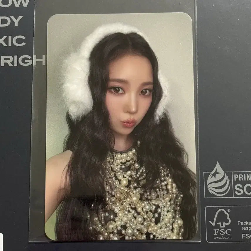 [SOLD OUT] 미야오 나린 가요대제전 메이크스타 특전 포카 미공포 포토카드