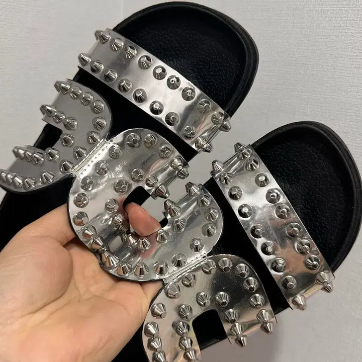 [BUNJANG] Sandro Studded Sandals / 산드로 샌들 sandro 신발 슬리퍼 스터드
